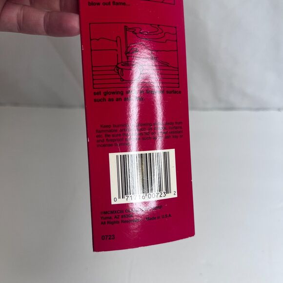 Olfactory's Christmas Incense Sticks NEW 'Scent of Christmas' 20 Sticks USA Made - Picture 6 of 7